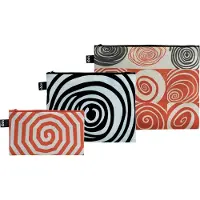 LOQI Zip Pockets - Spirals gerecycled