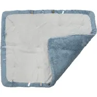 Snoozebaby boxkleed/speelkleed Cheerful Playing 75x95 cm Fresh Blue unisex