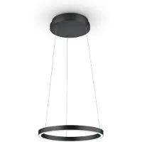 Knapstein Hanglamp Lisa Zwart 40 cm