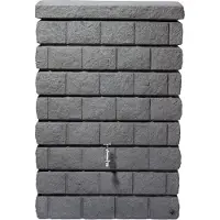 Graf Rocky JUNIOR muur 300 liter donker graniet l.80 x b.40 x h.118 cm C
