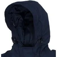 BMS Kinderwinterjas HafenCity Coat Taslan/Sorona Kids voor kinderen, marineblauw