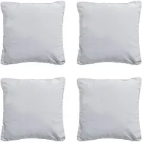 Madison sierkussen panama light grey ca. set van 4
