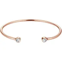 Elli - Armband - Dames Armring Geo Minimal met kristallen in 925 sterling zilver - Dames
