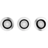 Philips Hue Milliskin inbouwspot White Ambiance - rond - Aluminium - 3-pack