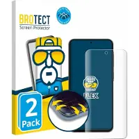 BROTECT - Screenprotector voor Samsung Galaxy A36 5G Enterprise Edition - Folie Beschermfolie transparant volledig dekking - 2 Stuks