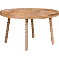 House Nordic Salontafel Jammu Mangohout Rond Ø60cm