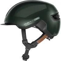 ABUS Fietshelm HUD-Y moss green S - 51-55 cm - groen - Geschikt voor gebruik op elektrische fietsen - stadsfietsen - 280 g