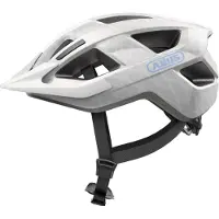 ABUS Fietshelm ADURO 3.0 LED white art M - 52-58 cm - wit - Geschikt voor gebruik op elektrische fietsen - stadsfietsen - 315 g