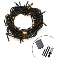 Konstsmide LED Solar lichtketting Lichtketting Barnsteen