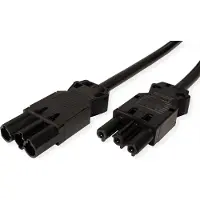 Bachmann installatiestekker stroomkabel - Wieland GST18 - GST18 - LSZH / zwart - 3 meter
