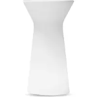 Newgarden Capri LED bartafel op batterijen, RGBW, 110 cm hoog, wit Capri, dimbaar, wit / opaal, Kunststof, Modern