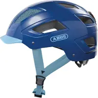 ABUS Fietshelm HYBAN 2.0 core blue M - 52-58 cm - blauw - Geschikt voor gebruik op elektrische fietsen - stadsfietsen - 400 g