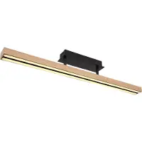 Globo Lighting plafonniere Doro - zwart - metaal - 416080WD6