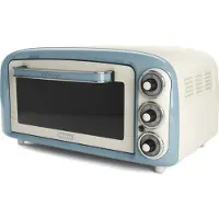 Ariete 979/05 - Vintage Oven - vrijstaand - 18 Liter - timer - 1380 Watt - blauw