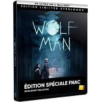 Universal Wolf Man Fnac Speciale Gelimiteerde Editie FR 4K Ultra HD FR Blu-ray Steelbook
