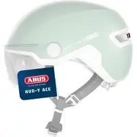 ABUS Fietshelm HUD-Y ACE pure mint M - 54-58 cm - lichtgroen - Geschikt voor gebruik op elektrische fietsen - stadsfietsen - 430 g
