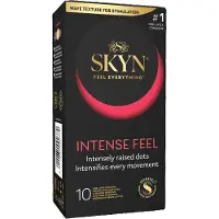 Manix SKYN Intense - latexvrij condoom - geribbeld en met nopjes - 10 stuks