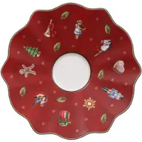 Villeroy & Boch Toy's Delight schotel voor espressokopje Ø13 cm Wit-rood