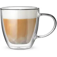 Bialetti Koffie- en Theeglas Capri 160 ml (Set van 2)