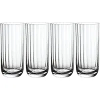 Villeroy & Boch Rose Garden longdrinkglas 4-pack 45 cl Transparant
