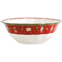 Villeroy & Boch Toy's Delight saladeschaal Ø31,5 cm Wit-rood
