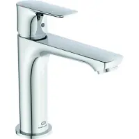 Ideal standard wastafelmengkraan Connect Air, zonder afvoer, model Slim Grande, uitloop 125mm, artikelnummer A7015AA, chroom