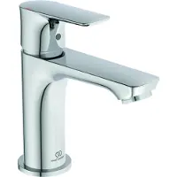 Ideal standard wastafelmengkraan Connect Air, zonder afvoer, slank design, uitloop 107mm, artikelnummer A7010AA, chroom
