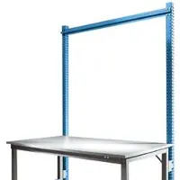 Manuflex Opbouwframe, Basistafel SPECIAAL werktafel-/werkbanksysteem UNIVERSAL/PROFI, 1750 mm, briljantblauw