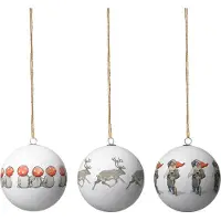 Design House Stockholm Elsa Beskow kerstballen 3-pack Set Nr. 8