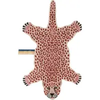 Doing Goods Pink leopard vloerkleed L - 1.45.10.037.030.5
