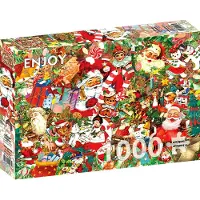 Enjoy Vintage Kerstpuzzel 1000 stuks 1 St