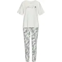 Vivance Pyjama zwart / offwhite