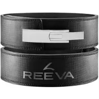 Reeva Halterriem - Carbon Leer Lifting Belt - Zwart - S