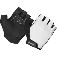 Gripgrab RIDE gewatteerde korte zomerhandschoenen Wit