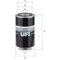 Ufi 24.277.00 Brandstoffilter