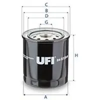 Ufi 24.519.00 Brandstoffilter