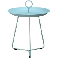Houe Bijzettafel Eyelet Tray Table Ice Blue Ø45