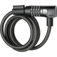 Axa Spiraalkabelslot Resolute 150cm Ø10mm Zwart Met Code
