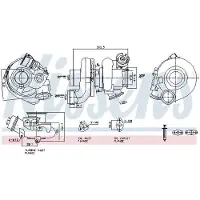 Nissens 93787 Turbocharger