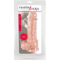Realistixxx - dildo XXL - realistisch groot 32cm - huidskleur