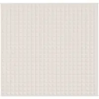 vidaXL Verzwaringsdeken 220x230 cm 15 kg stof lichtcrèmekleurig