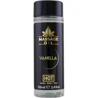 Hot - massageolie - verzorgend voor de huid - vanille - 100ml