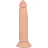 EasyToys - realistische dildo - 22,5 cm - huidkleur