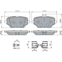 Bosch Remblokset 0 986 460 154