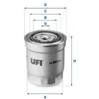 Ufi 24.083.00 Brandstoffilter