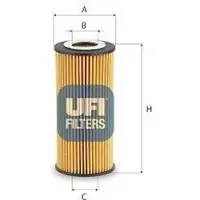 Ufi 25.238.00 Oliefilter