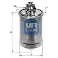 Ufi 24.403.00 Brandstoffilter