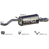 ERNST 115018 Einddemper