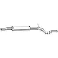 VEGAZ PGS-367 Uitlaat middendemper