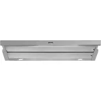 Smeg KSET900XE - Vlakscherm Afzuigkap - 90 cm - RVS - Uittrekbare Afzuigkap - 600 m³/u - LED Verlichting - Energieklasse B